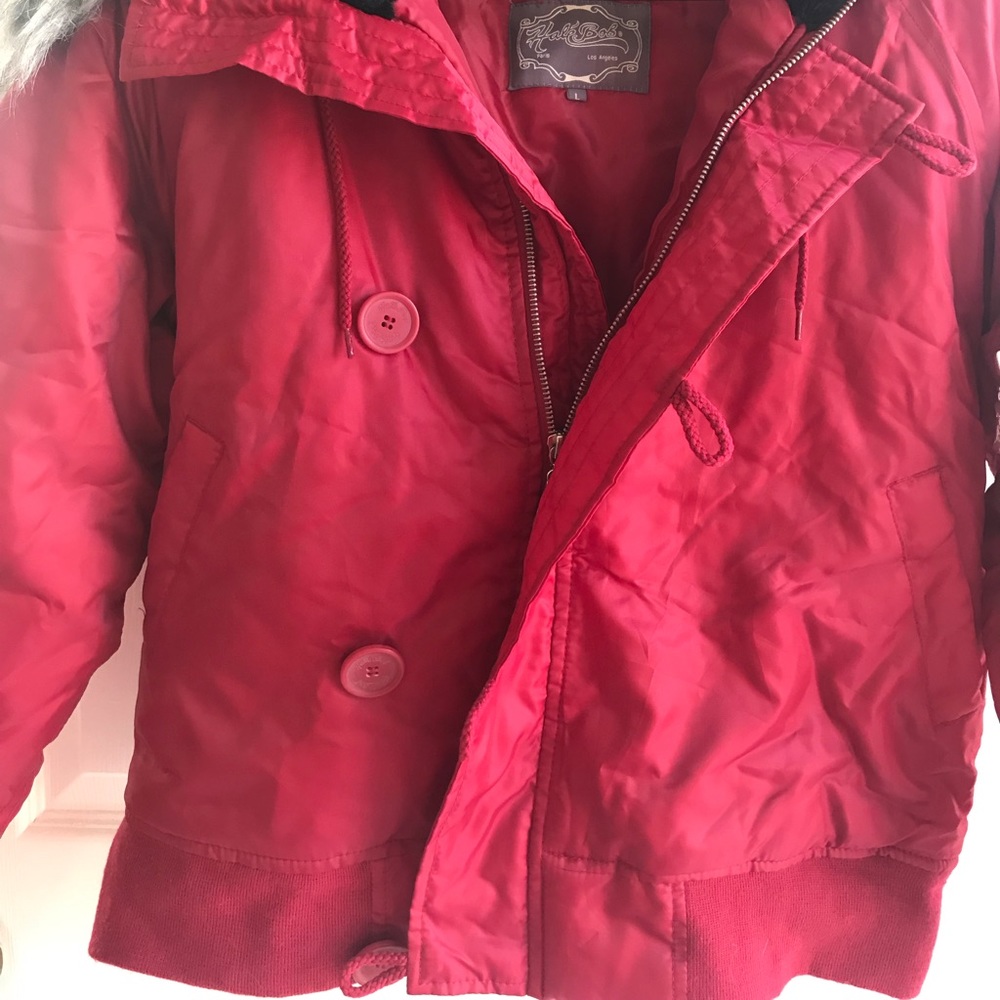 Pink coat